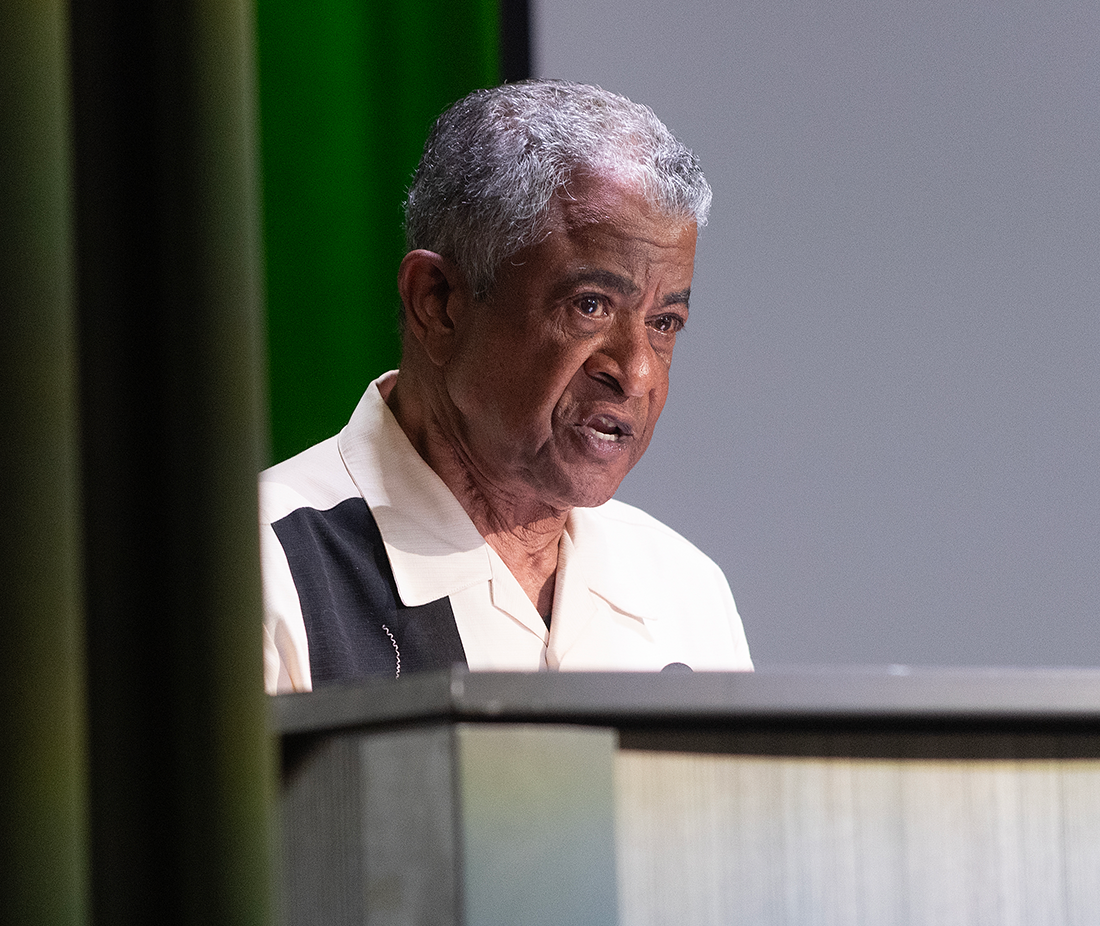 Keynote speaker and author Tucker Smallwood