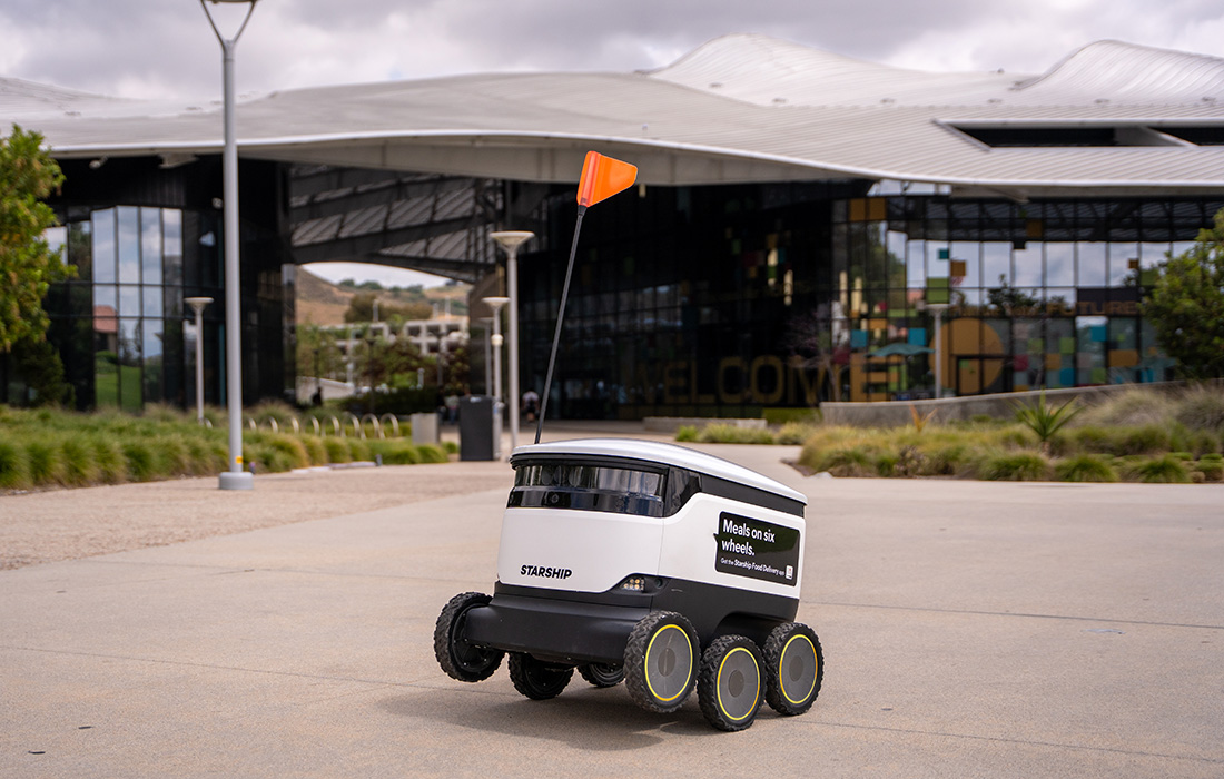 Starship Technologies Mobile Ordering robot 