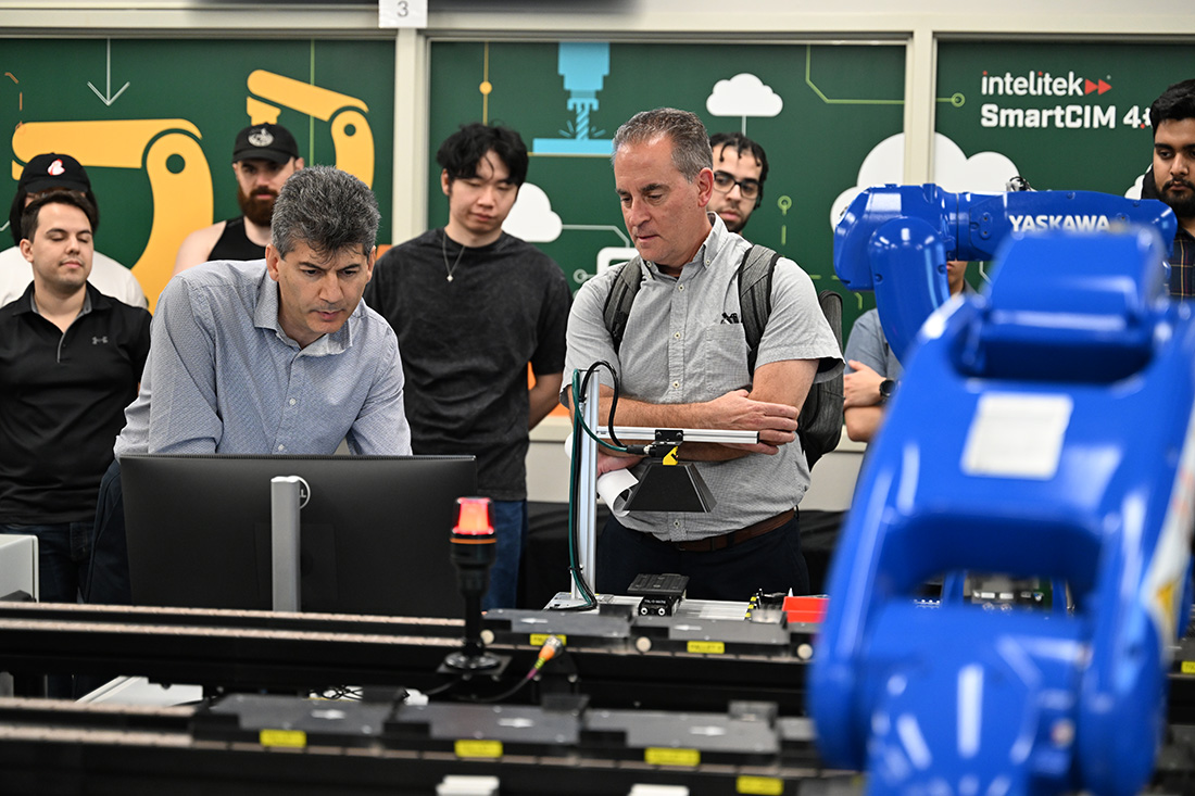 DENSO representative visits Cal Poly Pomona.