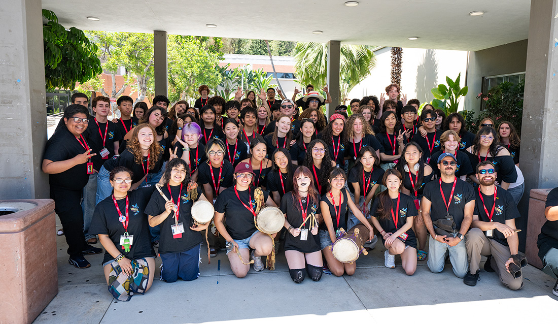 Group photo of CSSSA at CPP students.
