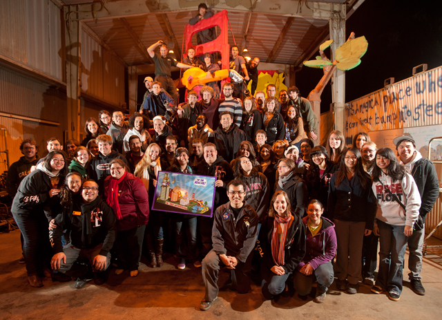 Rose Float Makes Annual Journey to Pasadena