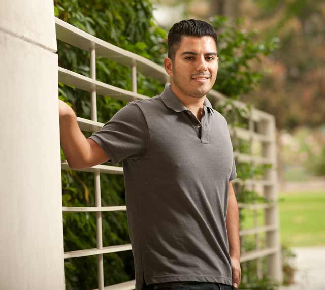 Octavio Gamboa, teacher credential student