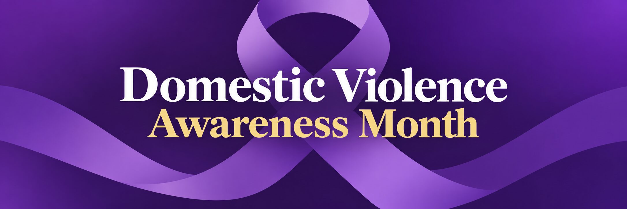 domestic violence promotional banner