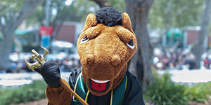 Billy Bronco Mascot