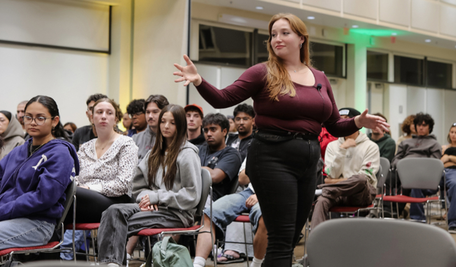 pure praxis actor engaging with cpp students