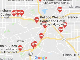 Local Lodging Options Map