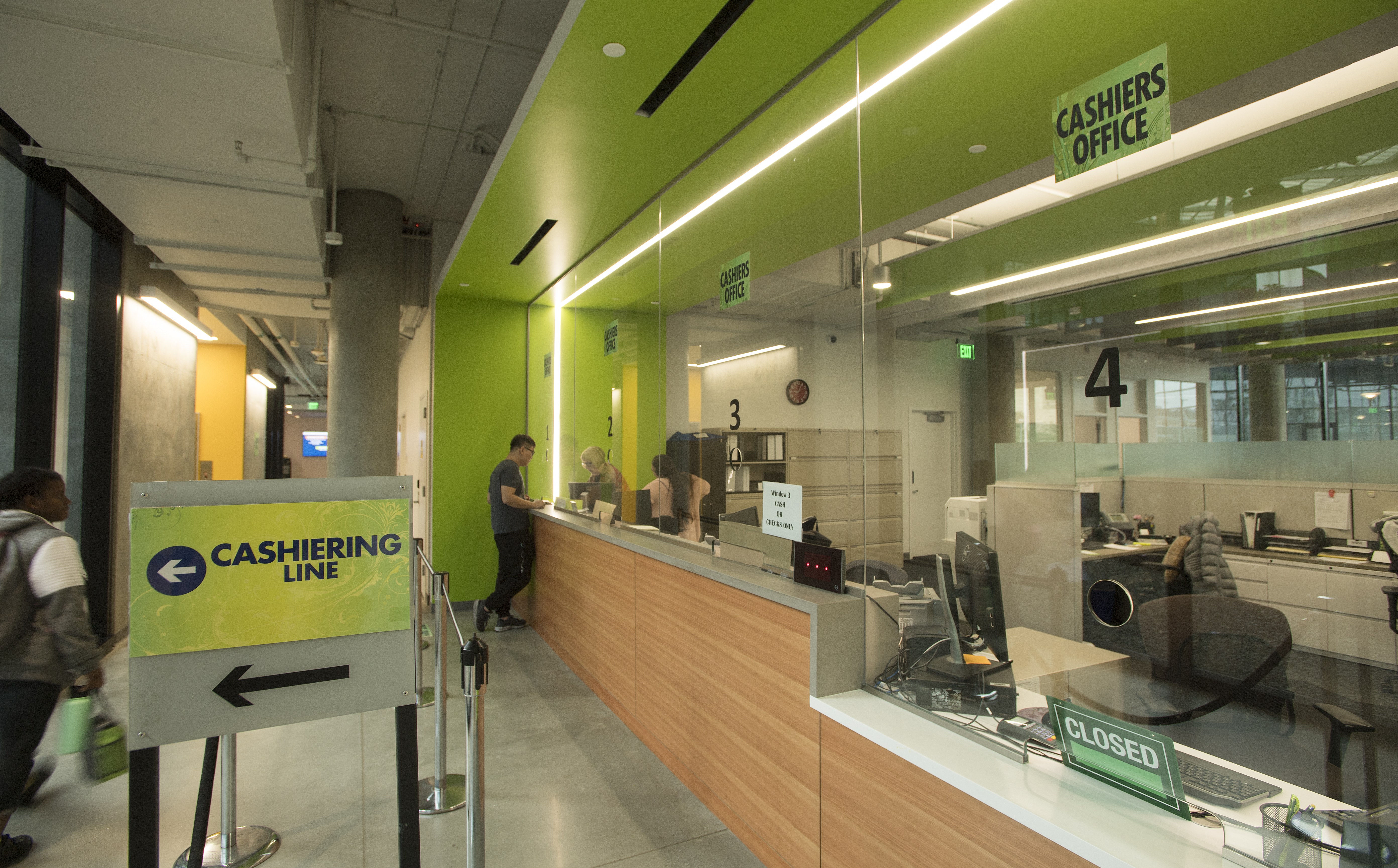 Cashering Office in SSB