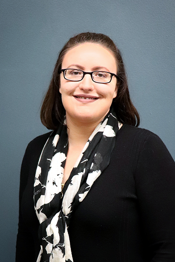 Female student smiling confidently