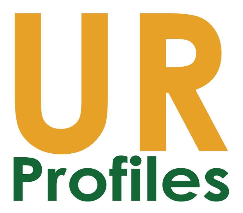 UR Profiles in green and yellow text