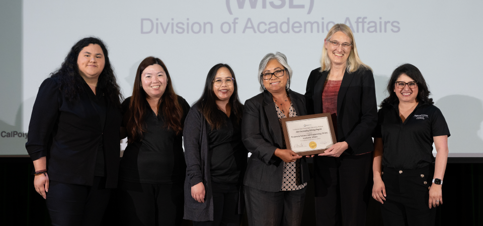 Photo of WISE team with Alison Baski