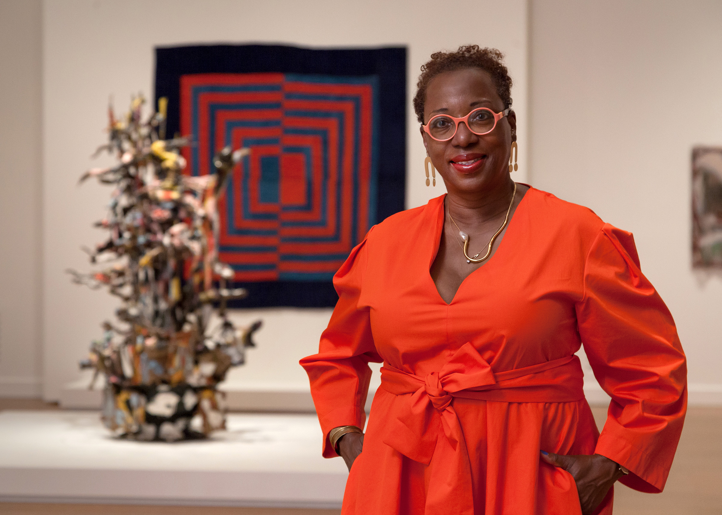 Portrait of Valerie Cassel Oliver, Curator of Modern  and Contemporary Art at the Virginia  Museum of Fine Arts