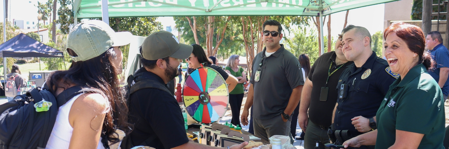 UPD talks with students at aCoffee with a Cop event