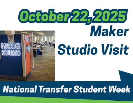 Maker Studio Visit featuring the entrance of the Maker Studio