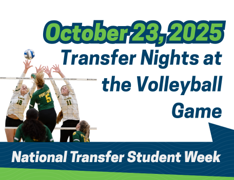 Transfer Nights at the Volleyball Game