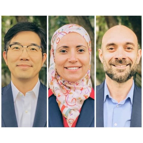 Giuseppe (Lomiento); Ghada (Gad); Jin (Sung Cho)