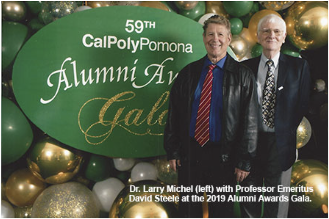 Drs. Michel and Steele at 2019 CPP Alumni Awards Gala