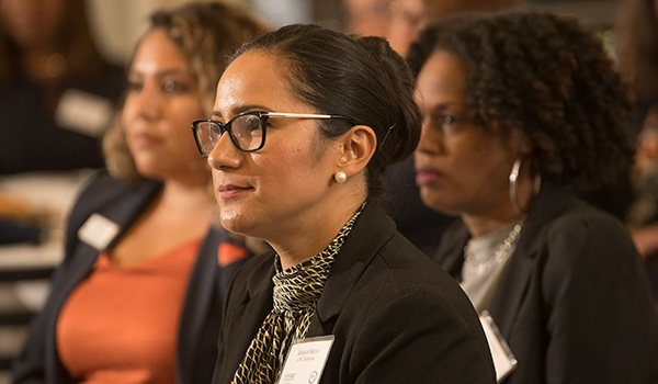 ACE Women's Network Members listening to a lecture