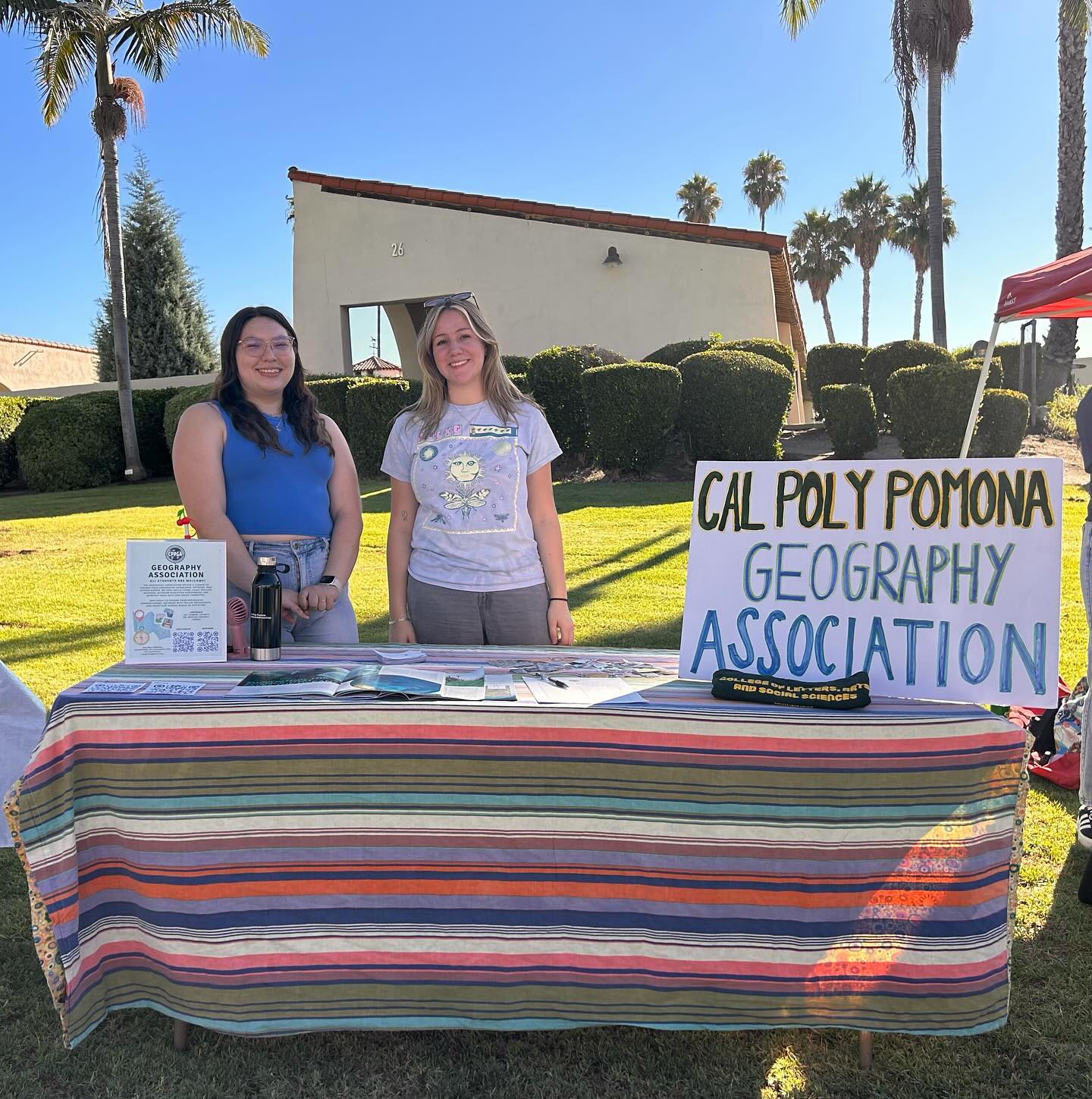 Geography Association booth