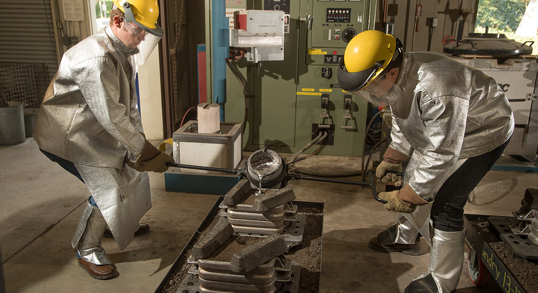 Foundry pour