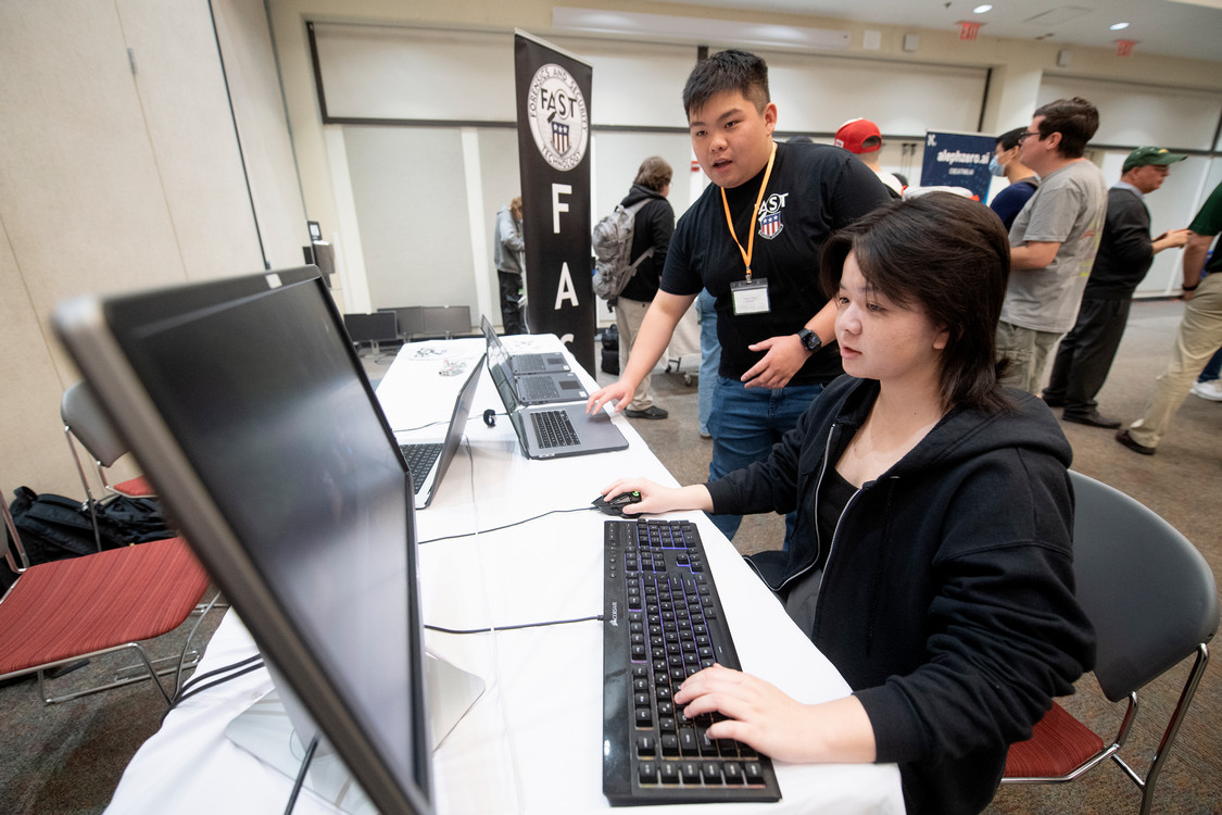 student coding