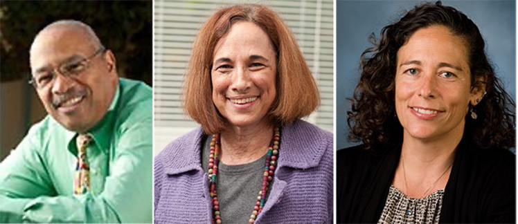 2011-2012 Awardees Ed Walton, Jill Adler-Moore, and Faye Wachs