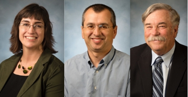 2013-2014 Awardees Alison Baker, Angel Valdes, and Dan Hostetler