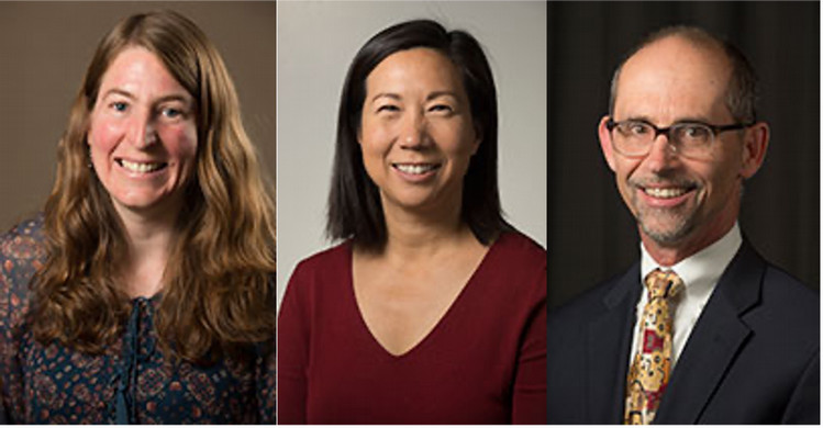 2014-2015 Awardees Jennifer Switkes, Winny Dong, and Richard Willson