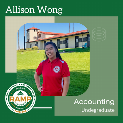Allison Wong, Accounting; Undergraduate