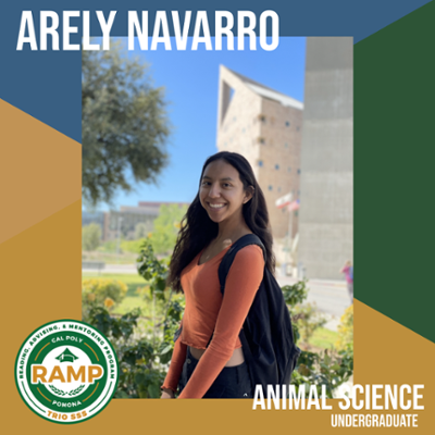 Arely Navarro, Animal Science; Undergraduate
