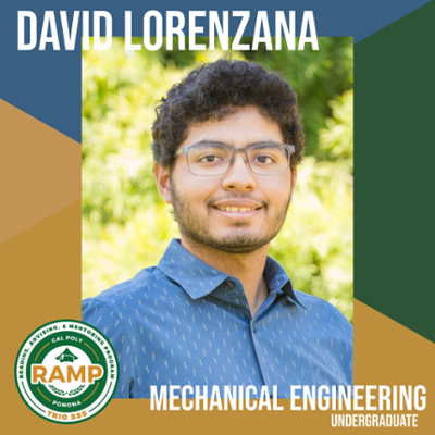David Lorenzana, Mechanical Engineering; Undergraduate