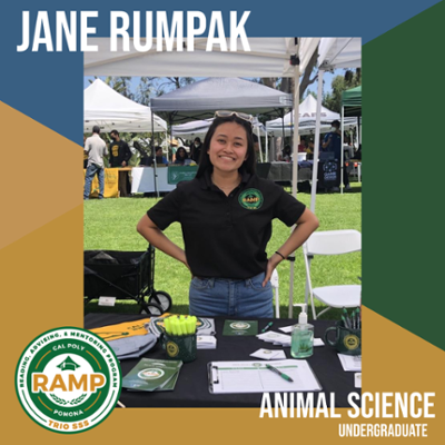 Jane Rumpak, Animal Science; Undergraduate