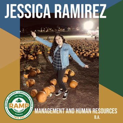 Jessica Ramirez, Management and Human Resources; BA