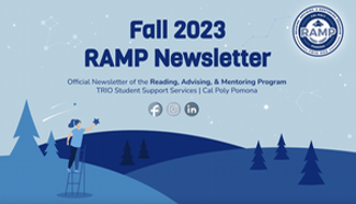 Photo of first slide of fall 2023 RAMP newsletter