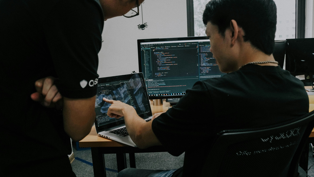 picture of people coding