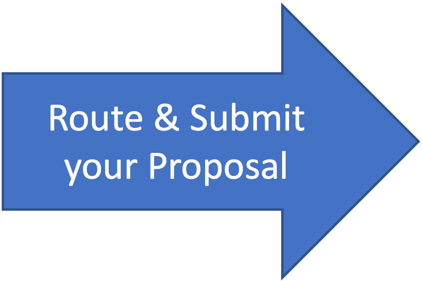 arrow has words: Route & Submit your Proposal