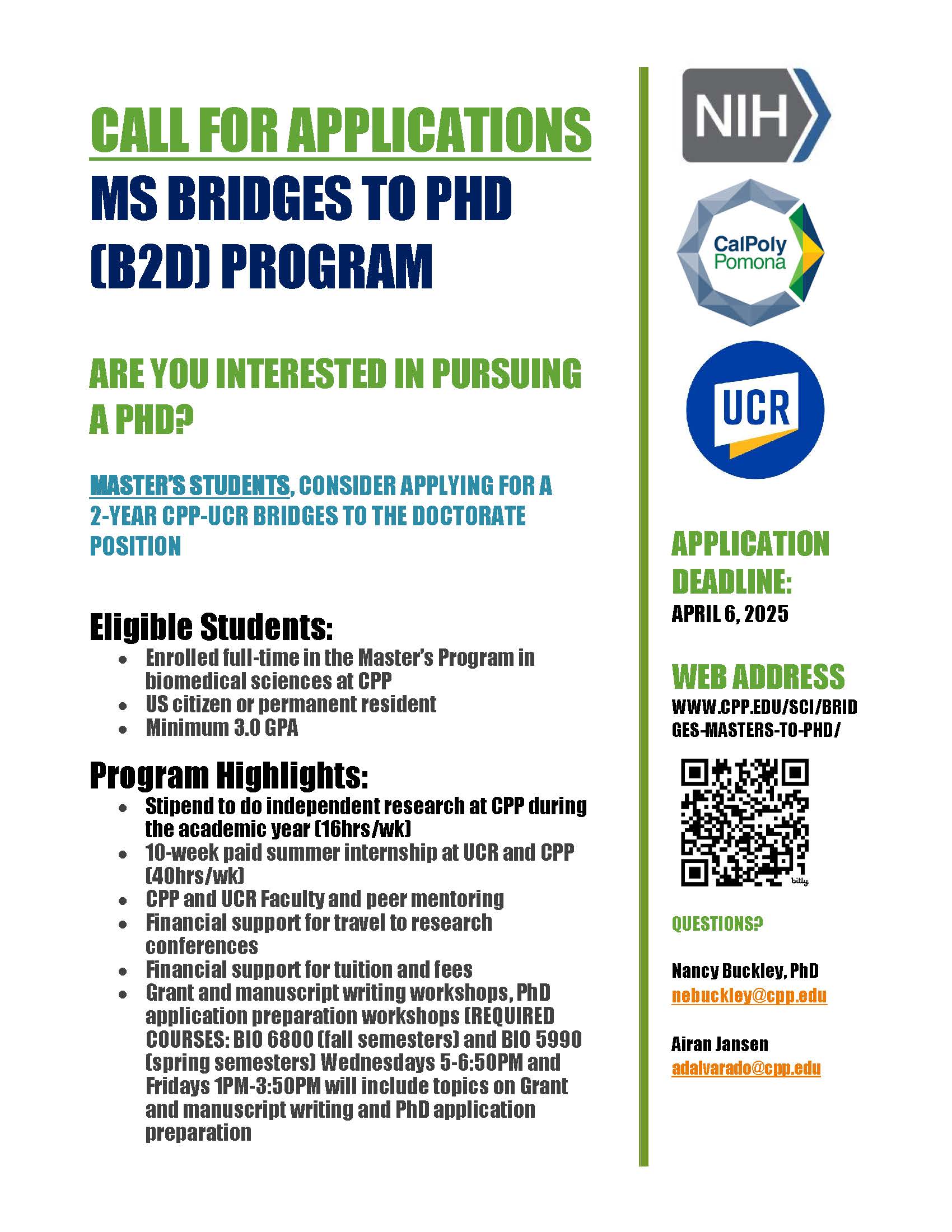 cohort 5 application flyer