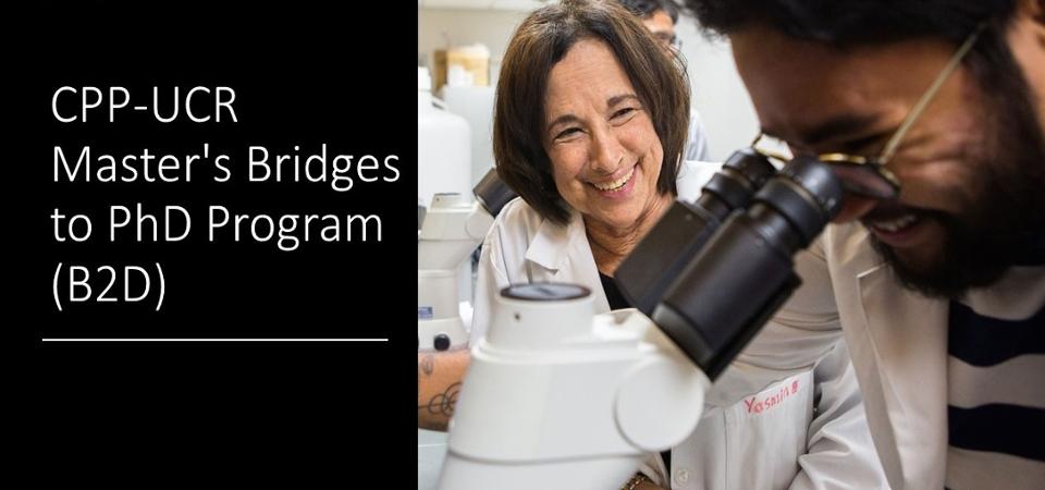 Jill Adler-Moore with student at microscope