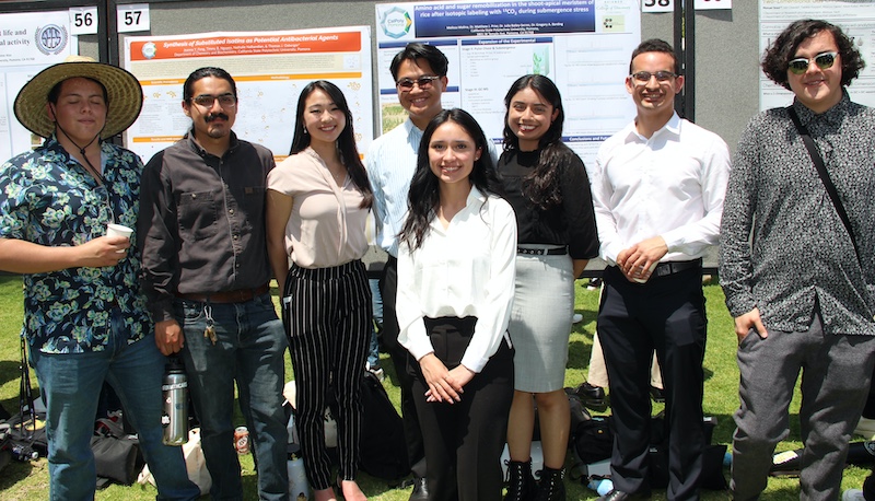 LSAMP scholars at annual symposium