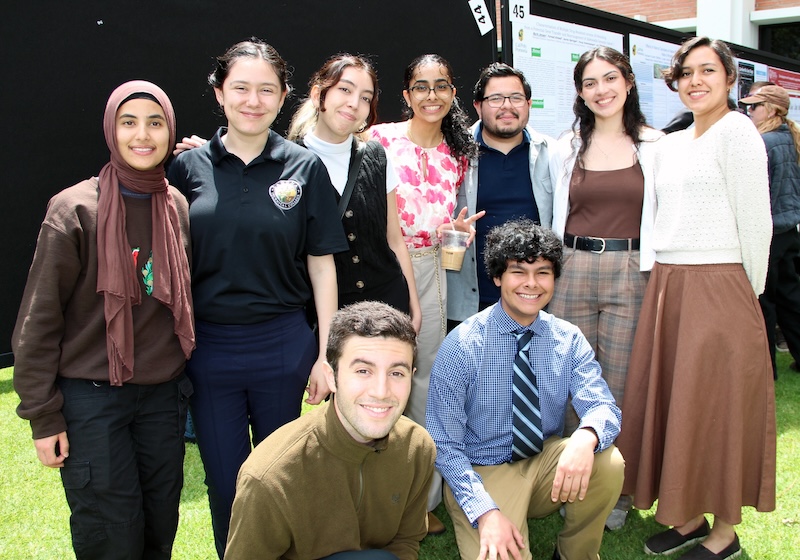 LSAMP scholars at research symposium
