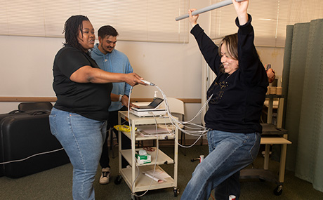 Kinesiology lab conducts exercise research
