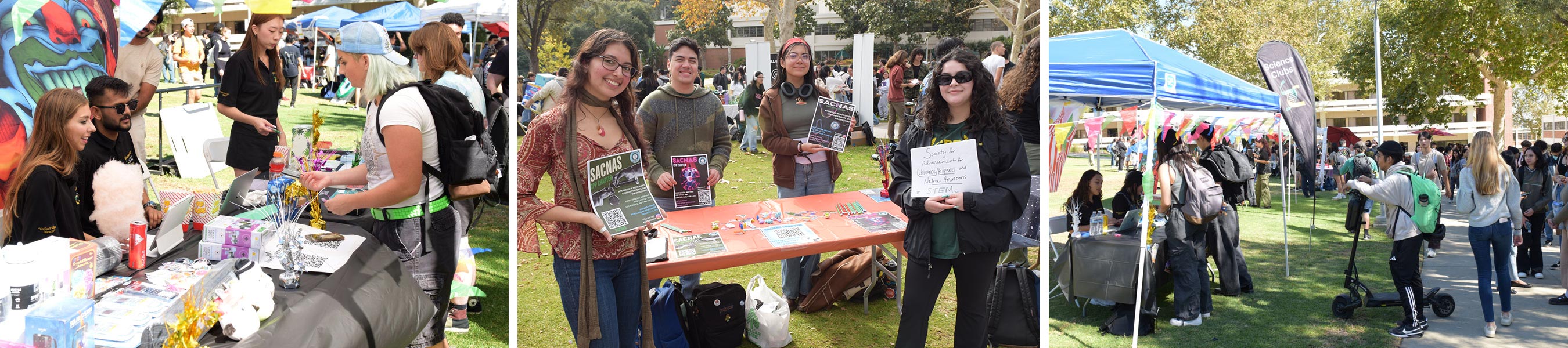 students enjoying science council meet and greet events