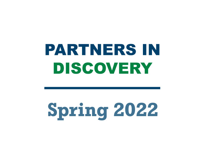 partners in discovery spring 2022 graphic