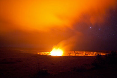 Erupting Volcano