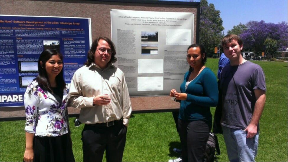 Lindsey Kabot at a Poster Presentation