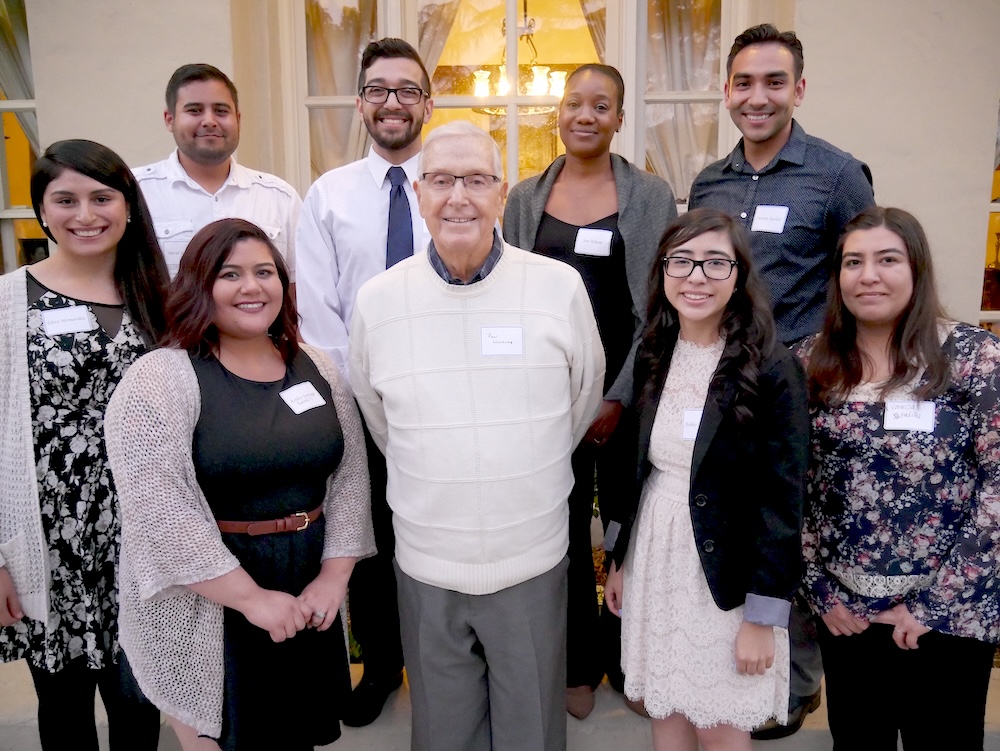 Dr. Hiemenz with student award winners