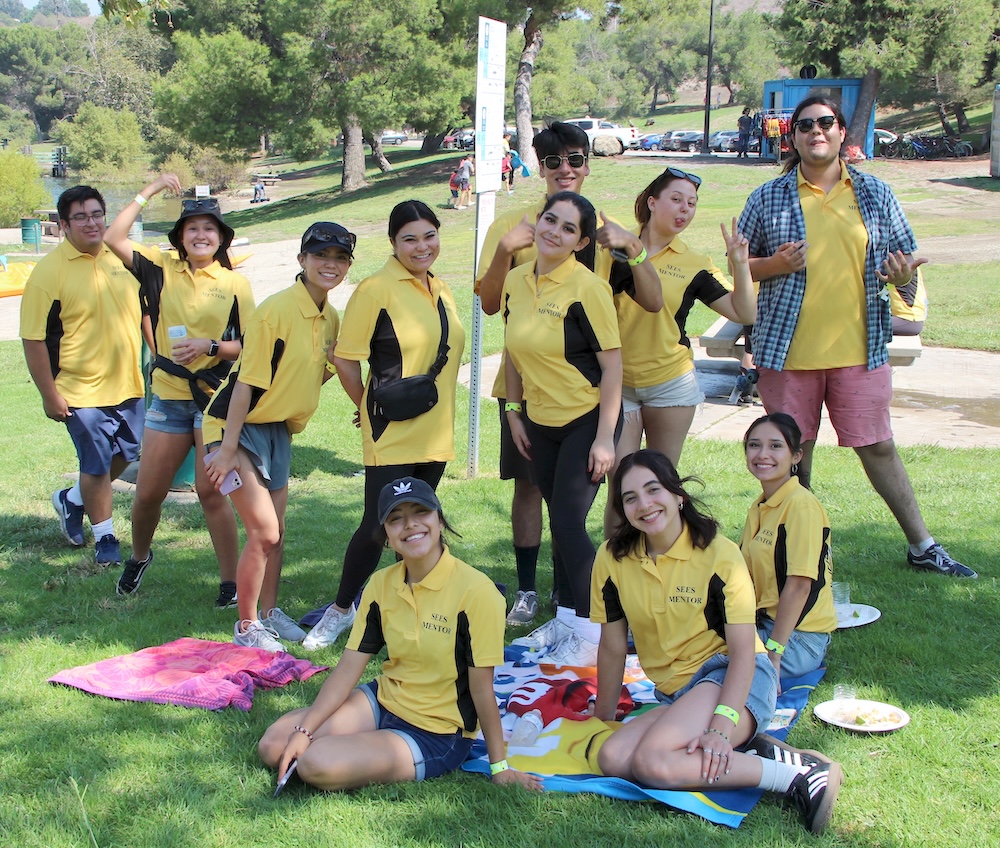 Mentors at 2023 annual picnic