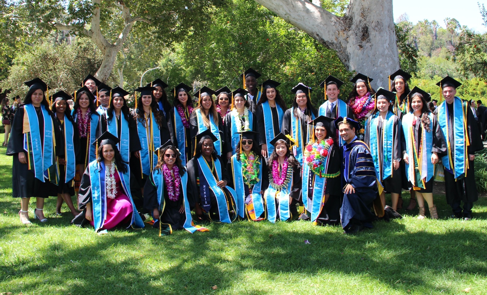 Graduates in the SEES program