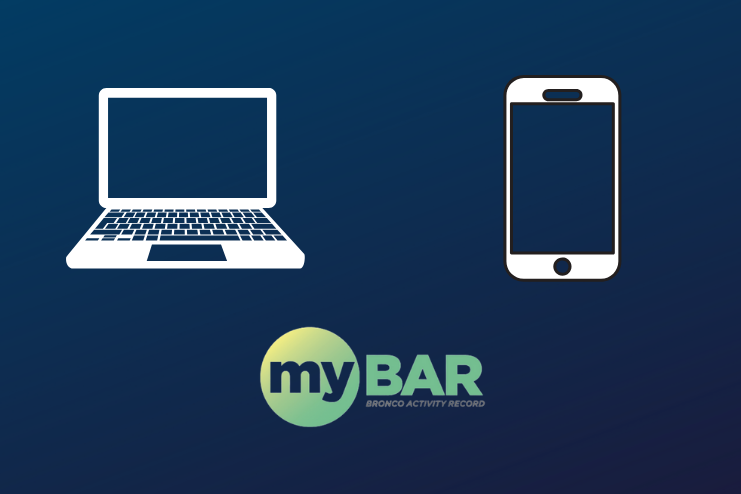 myBAR logo with icons of a smartphone and computer