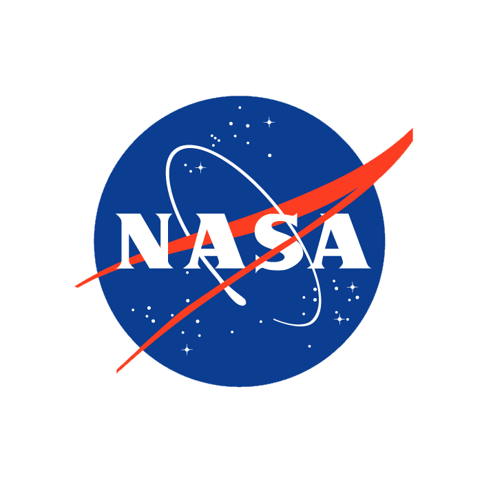 A logo of Nasa