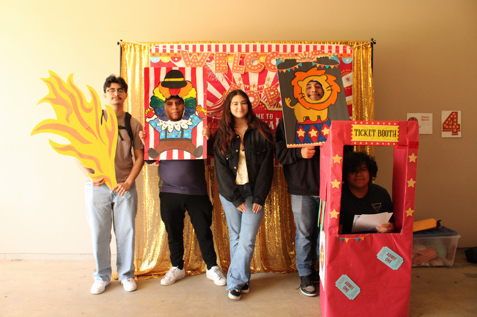 Group of EOP students